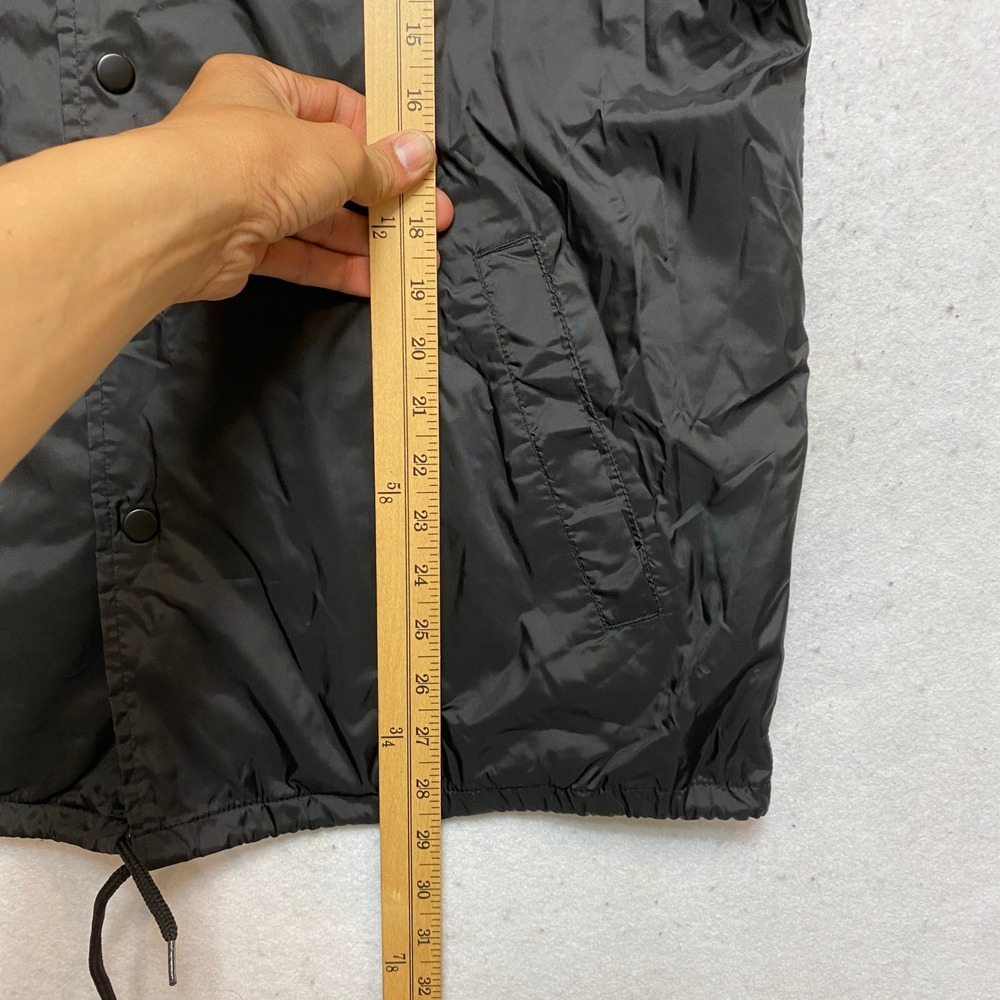 Kentucky Fried Chicken Jacket Mens Small Black Windbreaker KFC Coach - Picture 3 of 10